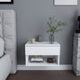 Hanah Home Jamot Mesilla de Noche Blanca